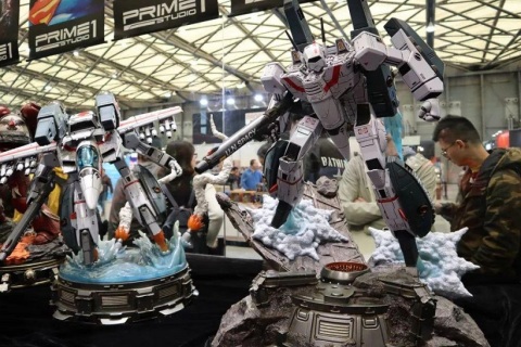 上海潮流手办展览会wf展会现场图片