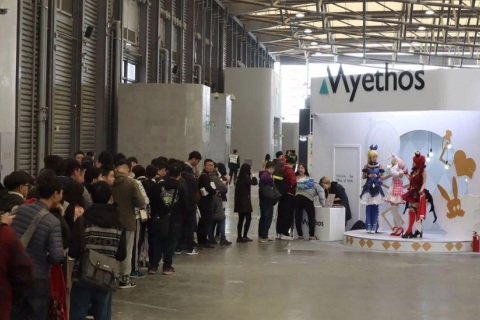 上海潮流手办展览会wf展会现场图片