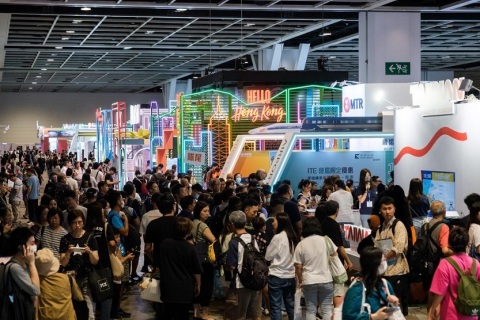 香港国际旅游展览会展会现场图片