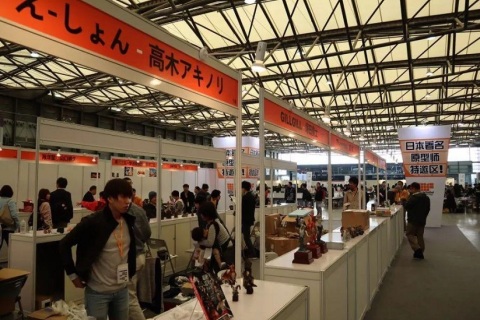 上海潮流手办展览会wf展会现场图片