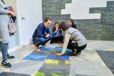 上海国际墙面装饰及内装材料设计展览会展会现场图片