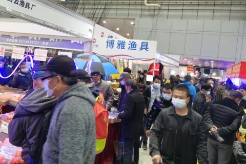 武汉钓鱼用品展览会展会现场图片