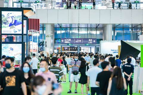 广州国际户外用品展展会现场图片