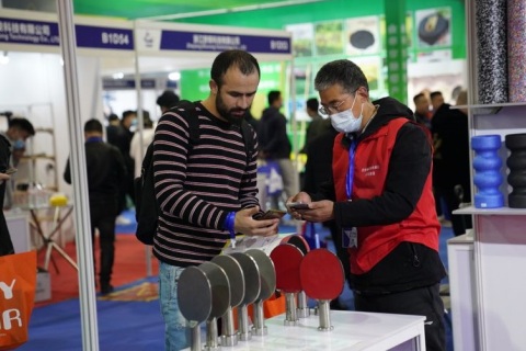 宁波国际体育用品展览会展会现场图片