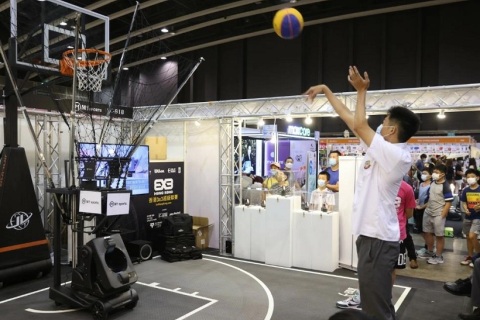 香港运动休闲户外露营用品展览会展会现场图片