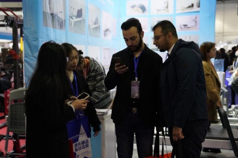 宁波国际体育用品展览会展会现场图片