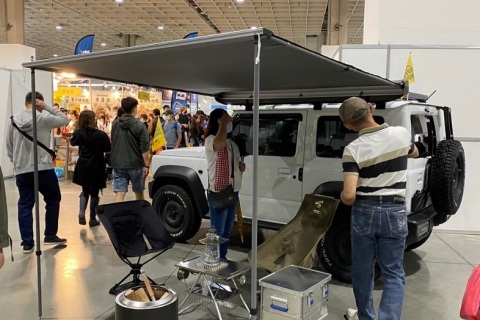 台湾户外用品展览会展会现场图片