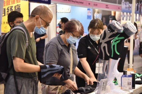 香港运动休闲户外露营用品展览会展会现场图片