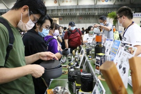 台湾户外用品展览会展会现场图片