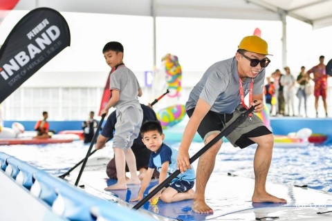 上海慕尼黑体育及户外用品展览会展会现场图片