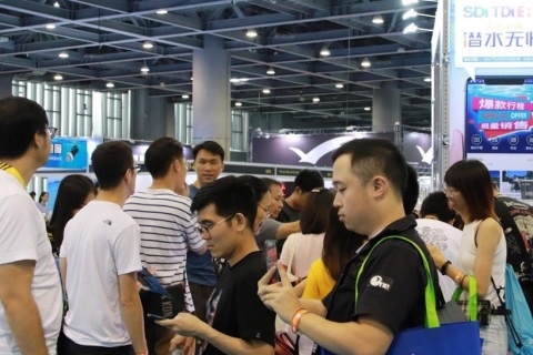 深圳国际潜水及度假旅游展展会现场图片