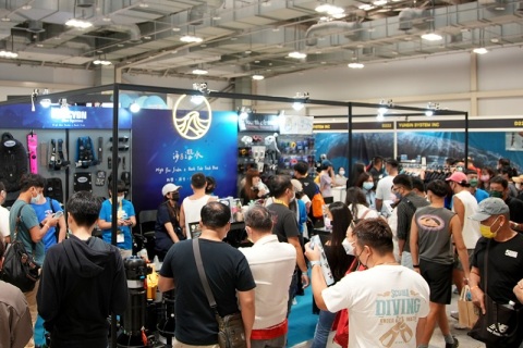 台湾潜水及度假观光展展会现场图片