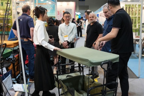 香港环球资源运动及户外用品展秋季展会现场图片