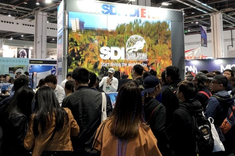 深圳国际潜水及度假旅游展展会现场图片