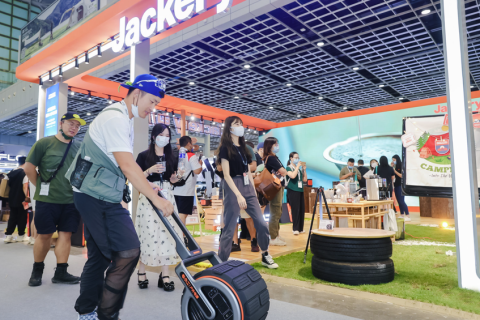 上海慕尼黑体育及户外用品展览会展会现场图片