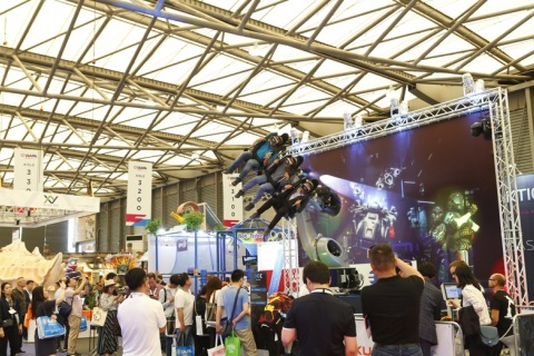 上海亚洲主题公园及游乐设备展览会展会现场图片