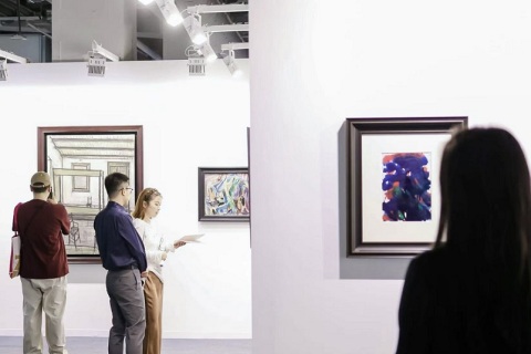 上海廿一当代艺术博览会展会现场图片