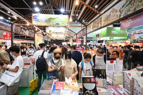 香港图书展览会展会现场图片