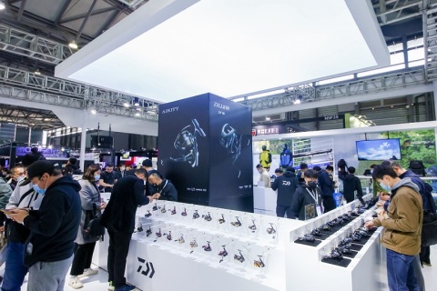 上海国际路亚钓鱼及装备展览会展会现场图片