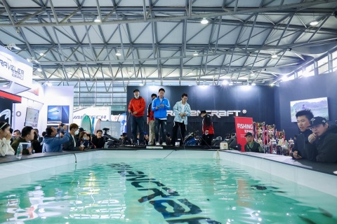 上海国际路亚钓鱼及装备展览会展会现场图片