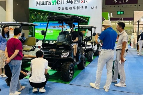 广州国际高尔夫运动展展会现场图片