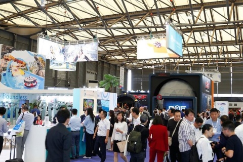上海亚洲主题公园及游乐设备展览会展会现场图片