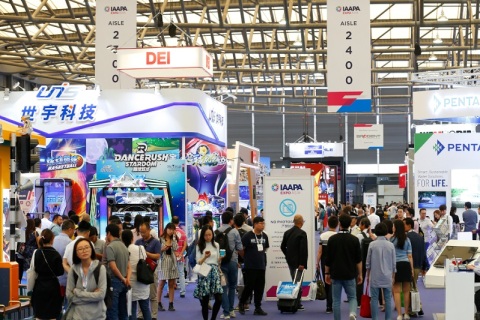 上海亚洲主题公园及游乐设备展览会展会现场图片