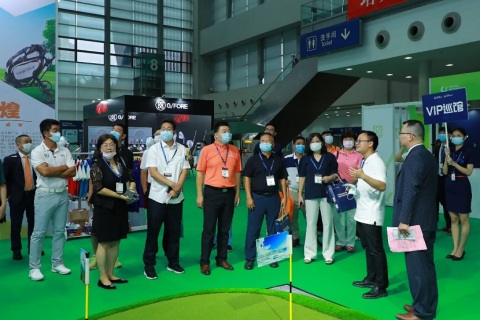 广州国际高尔夫运动展展会现场图片