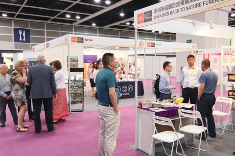香港亚洲殡仪及墓园博览暨会议展会现场图片