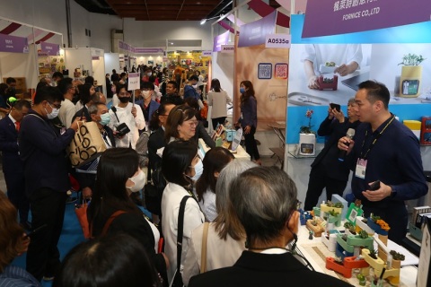 台湾创意礼品文具展览会展会现场图片