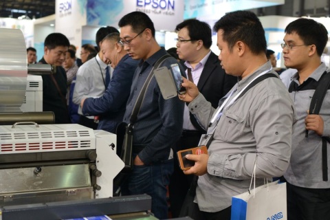 中国（上海）国际标签印刷展览会展会现场图片
