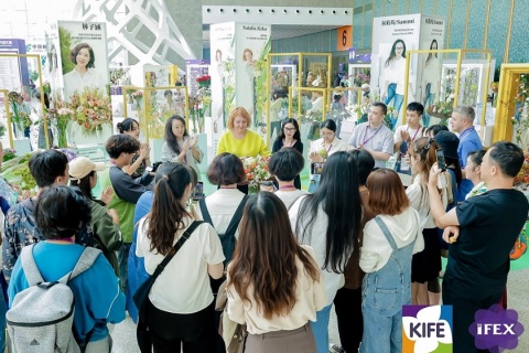 昆明国际花卉园艺展展会现场图片