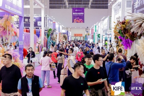 昆明国际花卉园艺展展会现场图片