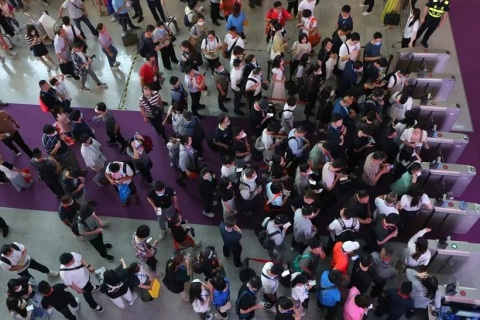 广州花卉展展会现场图片