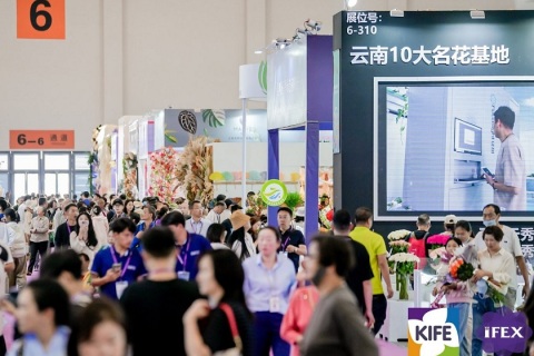 昆明国际花卉园艺展展会现场图片