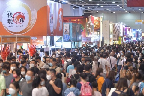 香港美食、食品展览会展会现场图片
