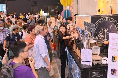 香港美食、食品展览会展会现场图片