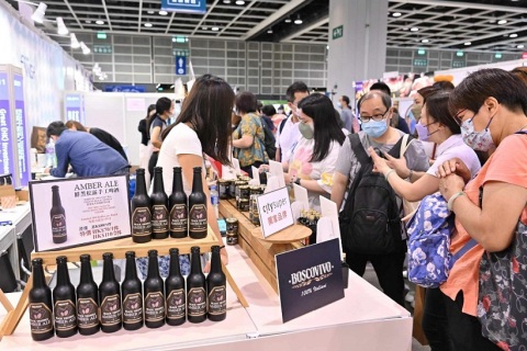 香港美食、食品展览会展会现场图片