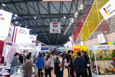 上海国际茶饮咖啡美食节展会现场图片