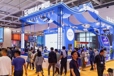 中国食材电商节-良之隆青岛鲁菜食品展展会现场图片