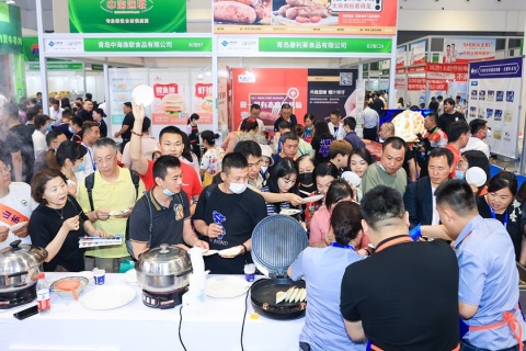 青岛国际食品加工及包装机械展展会现场图片