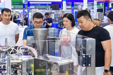 青岛国际食品加工及包装机械展展会现场图片