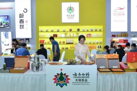 江苏南京国际茶博会展会现场图片