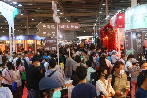 台湾台中茶、酒、咖啡、烘焙展览会展会现场图片