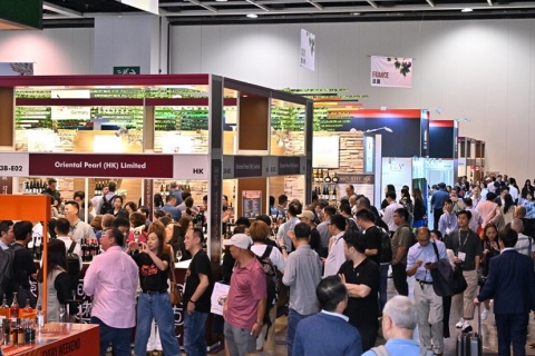 香港美酒展览会展会现场图片