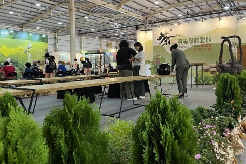 台湾台中茶、酒、咖啡、烘焙展览会展会现场图片