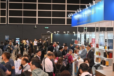 香港美酒展览会展会现场图片