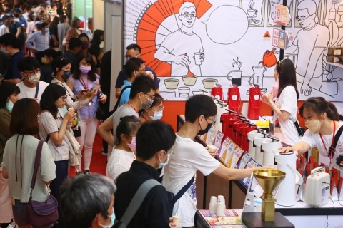 台湾台中茶、酒、咖啡、烘焙展览会展会现场图片