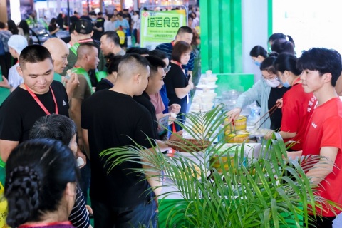 广州餐饮食材、海鲜水产、肉类冻品展览会展会现场图片