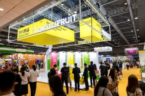 香港亚洲国际果蔬展-亚洲水果国际果蔬大会展会现场图片